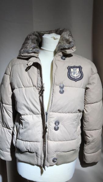 HV Polo Winterjacke  beige Gr. M